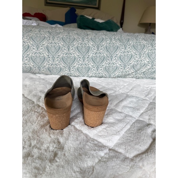 NWT Papillio Birkenstock Namica Wedge Slide Sandal Womens‎ 38 Metallic Gold - Picture 11 of 16